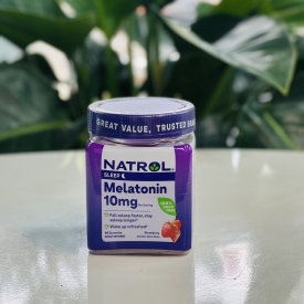 Kẹo dẻo ngủ ngon Natrol Mỹ 10mg - Melatonin 10mg Natrol 
