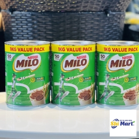 Sữa bột Milo Úc lon 1kg